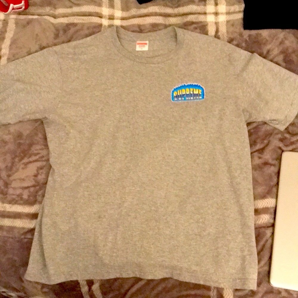 Supreme Tee. Cheat logo. Simple but fly. More for Supreme enthusiasts.